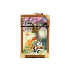 Kate Spade Disney Bambi 3D Trunk Printed PVC Top Handle Clutch Handbag - Retail Flare