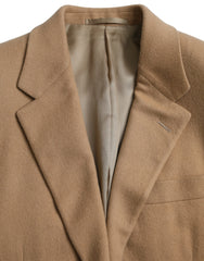 Prada Brown Cashmere 2 Piece Single Breasted Suit - Retail Flare