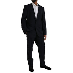 Dolce & Gabbana Blue MARTINI Wool Formal 2 Piece Suit - Retail Flare