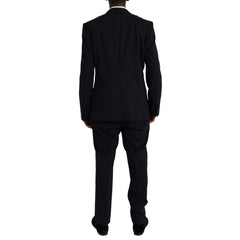 Dolce & Gabbana Blue MARTINI Wool Formal 2 Piece Suit - Retail Flare