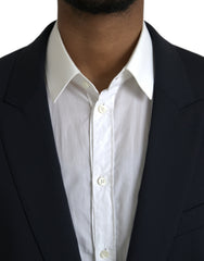 Dolce & Gabbana Blue MARTINI Wool Formal 2 Piece Suit - Retail Flare