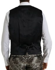 Dolce & Gabbana Brown Floral Jacquard Formal 3 Piece Suit - Retail Flare