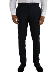 Dolce & Gabbana Blue Fantasy MARTINI Formal 3 Piece Suit - Retail Flare