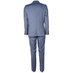 Made in Italy Blue Wool Men's Suit - Retail Flare