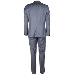 Made in Italy Gray Wool Men's Suit - Retail Flare