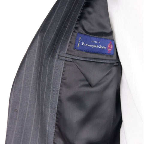 Made in Italy Gray Wool Men's Suit - Retail Flare