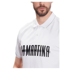 La Martina Elegant Cotton-Blend Polo with Glitter Accent - Retail Flare