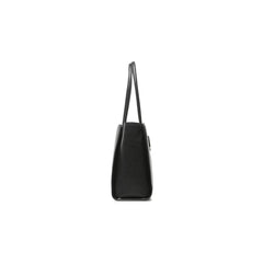 Plein Sport Chic Ebony Tote with Silver Logo Accent - Retail Flare