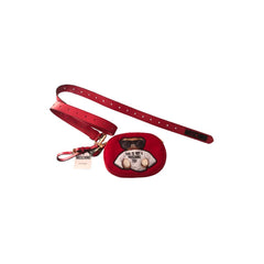 Moschino Couture Chic Embroidered Nylon Belt Bag in Pink - Retail Flare