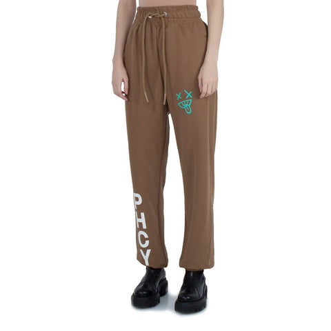 Pharmacy Industry Brown Cotton Women Trousers
