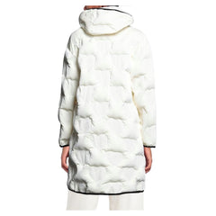 Love Moschino Chic Quilted Heart Long Down Jacket - Retail Flare
