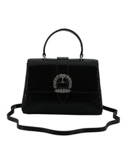 Jimmy Choo Black Leather Top Handle Shoulder Bag Jimmy Choo Retail Flare