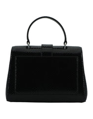 Jimmy Choo Black Leather Top Handle Shoulder Bag Jimmy Choo Retail Flare