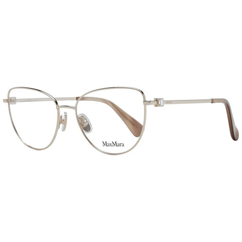Max Mara Gold Women Optical Frames Max Mara Retail Flare