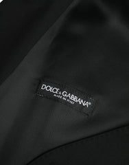 Dolce & Gabbana Black Wool Formal Dress Waistcoat Vest - Retail Flare