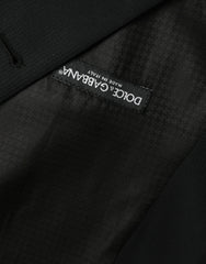 Dolce & Gabbana Black Wool Waistcoat Dress Formal Vest - Retail Flare