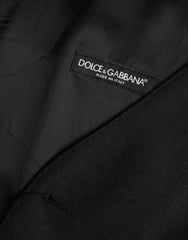 Dolce & Gabbana Black Wool Waistcoat Dress Formal Vest - Retail Flare