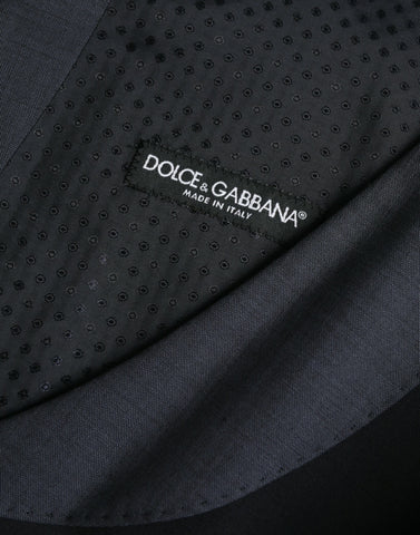 Dolce & Gabbana Black Wool Waistcoat Dress Formal Vest - Retail Flare