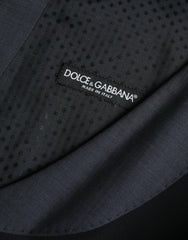 Dolce & Gabbana Black Wool Waistcoat Dress Formal Vest - Retail Flare