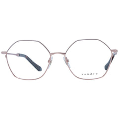 Sandro Rose Gold Women Optical Frames Sandro Retail Flare