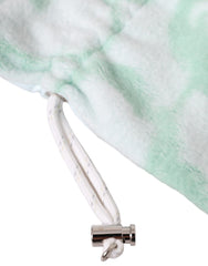 Dolce & Gabbana White Nylon Fleece Wrist Length Mitten Gloves - Retail Flare
