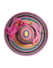 Dolce & Gabbana Multicolor Fantasy Wide Brim Floppy Hat - Retail Flare
