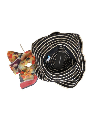 Dolce & Gabbana Multicolor Fantasy Wide Brim Floppy Hat - Retail Flare