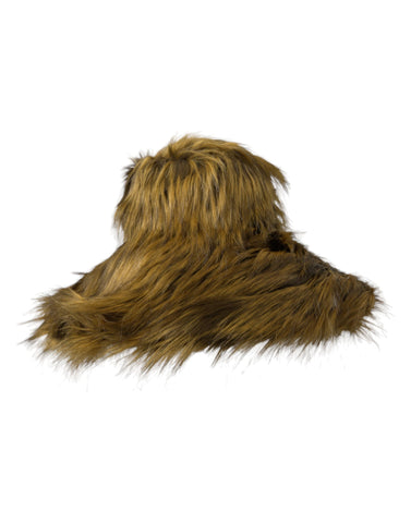 Dolce & Gabbana Brown Modacrylic Faux Fur Bucket Hat - Retail Flare