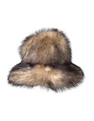 Dolce & Gabbana Brown Faux Fur Modacrylic Fedora Hat - Retail Flare