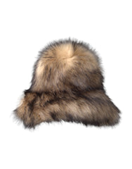 Dolce & Gabbana Brown Faux Fur Modacrylic Fedora Hat - Retail Flare