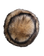 Dolce & Gabbana Brown Faux Fur Modacrylic Fedora Hat - Retail Flare