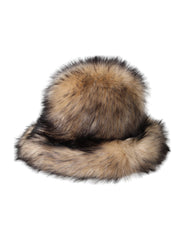 Dolce & Gabbana Brown Faux Fur Modacrylic Fedora Hat - Retail Flare