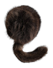 Dolce & Gabbana Women Brown Raccoon Fur Bucket Hat - Retail Flare