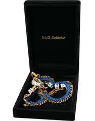 Dolce & Gabbana Gold Tone Brass Chain Iam The Star Bracelet - Retail Flare