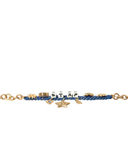 Dolce & Gabbana Gold Tone Brass Chain Star Fashion Bracelet - Retail Flare