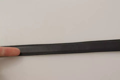 Dolce & Gabbana Black Calf Leather Antique Buckle Men Belt - Retail Flare