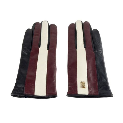 Cavalli Class Black Lambskin Women Glove - Retail Flare