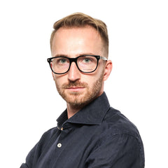 Ermenegildo Zegna Black Men Optical Frames - Retail Flare