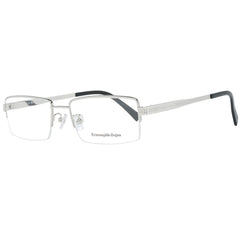 Ermenegildo Zegna Silver Men Optical Frames - Retail Flare