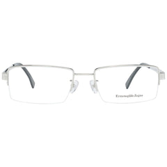 Ermenegildo Zegna Silver Men Optical Frames - Retail Flare