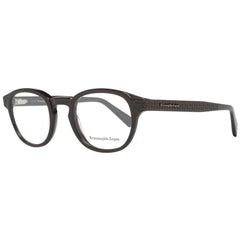 Ermenegildo Zegna Brown Men Optical Frames - Retail Flare