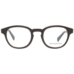 Ermenegildo Zegna Brown Men Optical Frames - Retail Flare