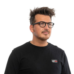 Ermenegildo Zegna Black Men Optical Frames - Retail Flare