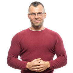Ermenegildo Zegna Black Men Optical Frames - Retail Flare