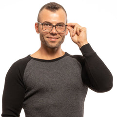 Police Gray Men Optical Frames - Retail Flare