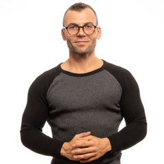Lozza Black Unisex Optical Frames - Retail Flare