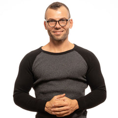 Zadig & Voltaire Black Men Optical Frames - Retail Flare