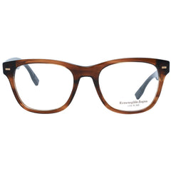Ermenegildo Zegna Brown Men Optical Frames - Retail Flare