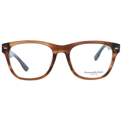 Ermenegildo Zegna Brown Men Optical Frames - Retail Flare