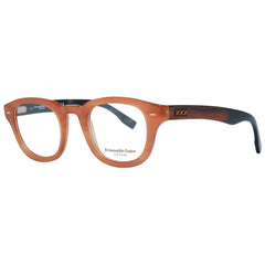 Ermenegildo Zegna Brown Men Optical Frames - Retail Flare